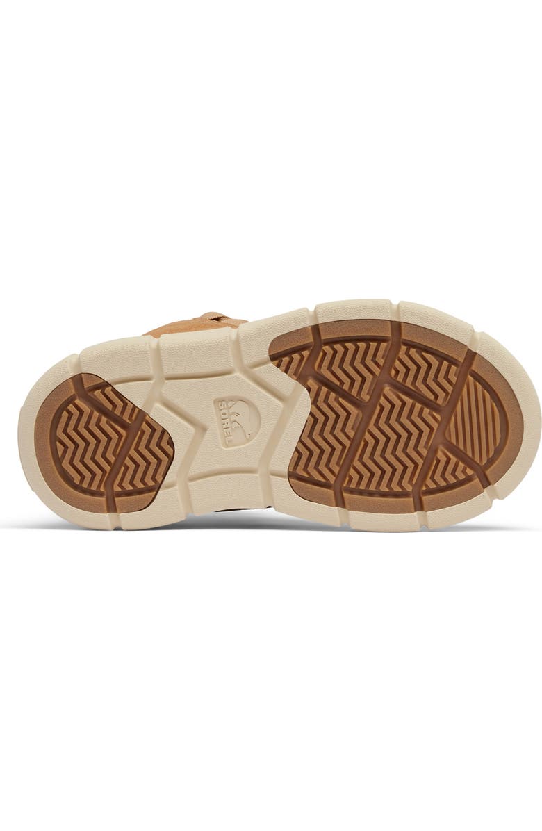 SOREL Kids' Explorer III Faux Fur Waterproof Boot, Alternate, color, Tawny Buff/ Bleached Ceramic