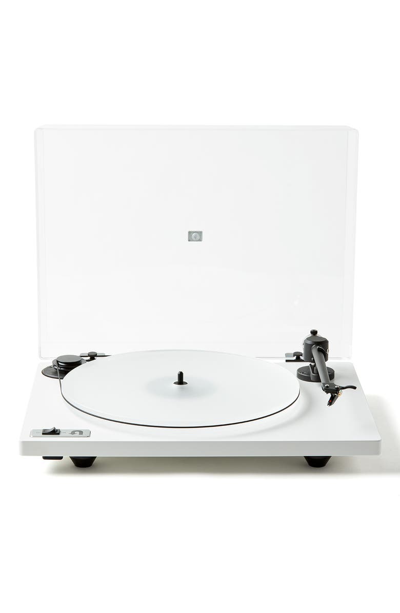 U-Turn Audio Orbit 2 Plus Turntable with Ortofon OM 5E Cartridge, Main, color, White