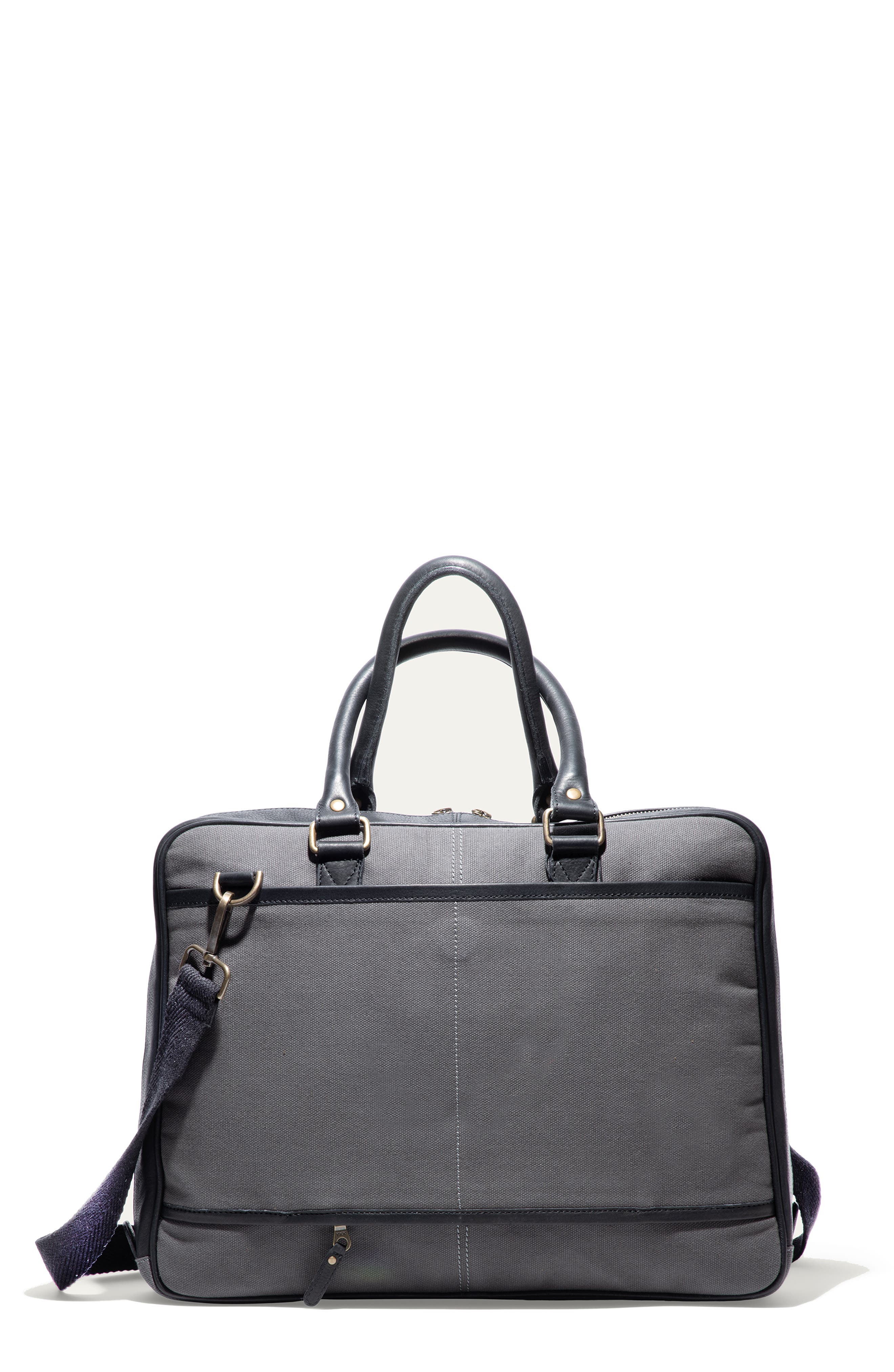 Will Leather Goods Commuter Slim Briefcase, Main, color, 