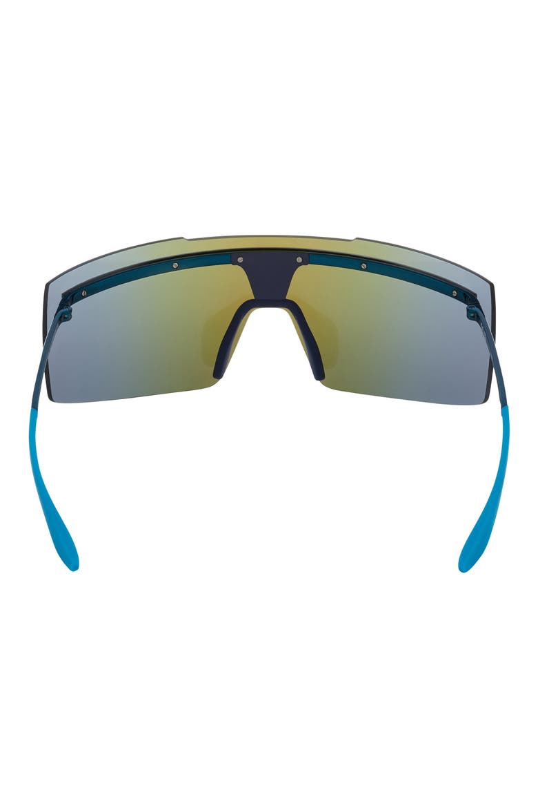 Echo Shield 67mm Sunglasses, Alternate, color, NAVY/ ULTRAVIIOLET MIRROR