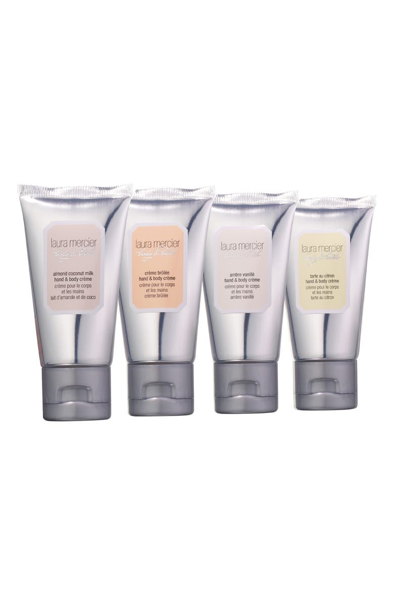 Laura Mercier Très Riche Travel Size Hand & Body Crème Set, Main, color, 