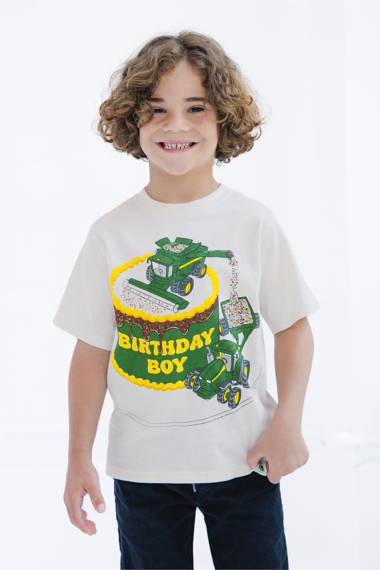 Birthday T-Shirt, Alternate, color, Natural