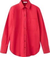 MANGO Starring Hailey Bieber Juanes Button-Up Shirt