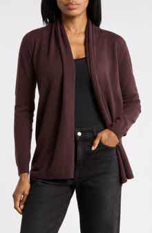 Cashmere Open Cardigan
