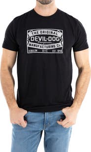 Devil-Dog Dungarees Patch Graphic T-Shirt