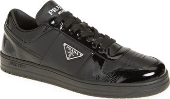 スニーカー PRADA | Downtown patent leather sneakers 2EE364_069_F0591 Buy Prada Downtown Leather 'Black Patent' - 2EE364 069 F0002