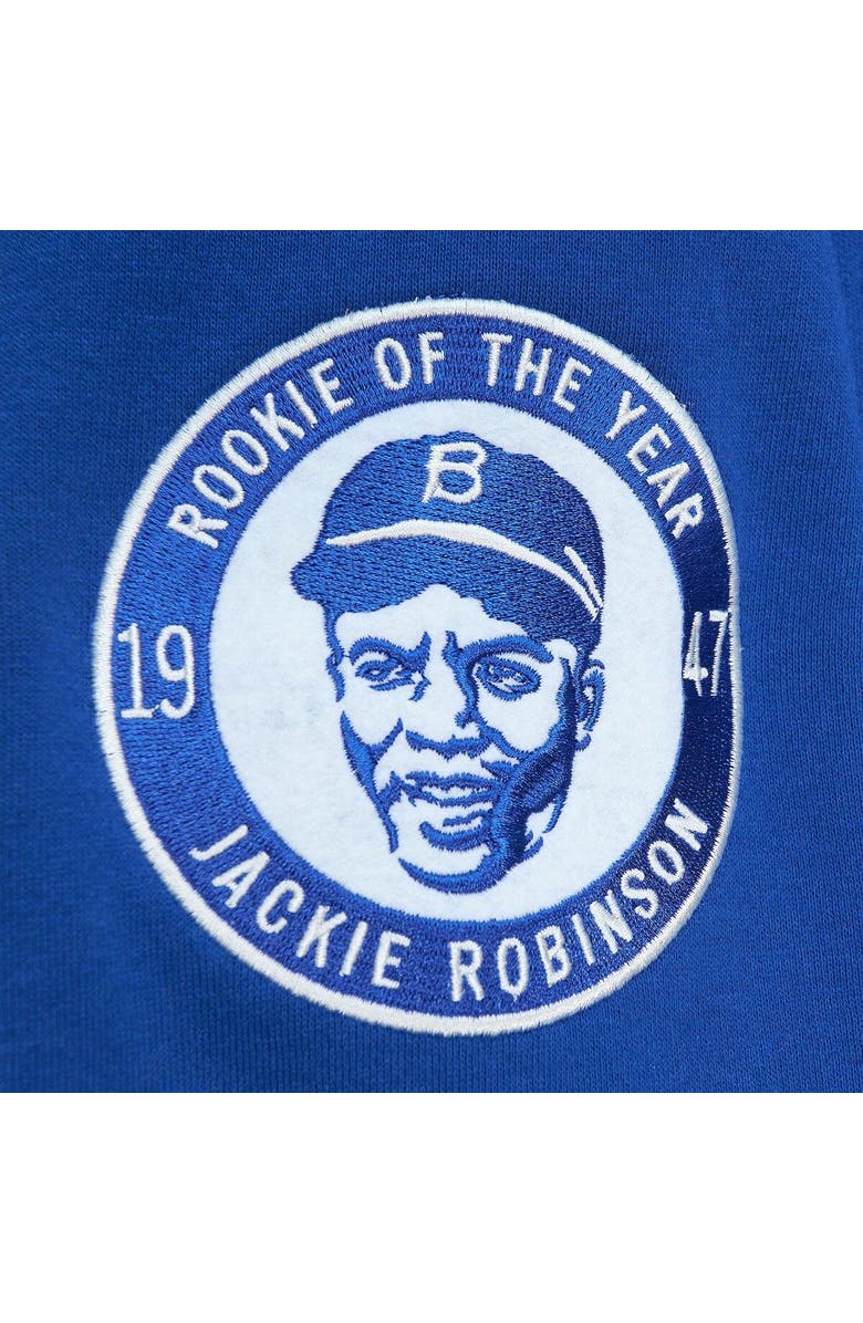 Mitchell & Ness Men's Mitchell & Ness Jackie Robinson Royal Brooklyn Dodgers Cooperstown Collection Legends Fleece Pullover Hoodie, Alternate, color, Royal