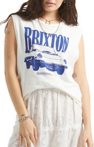 Brixton Sunday Cruising Cotton Graphic Muscle Tank