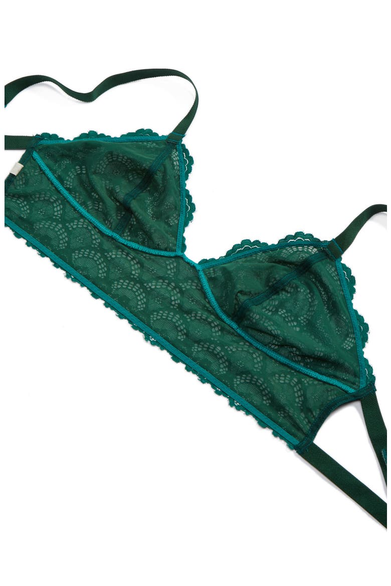 Intimately FP Let Me Kiss You Bralette, Alternate, color, PINE