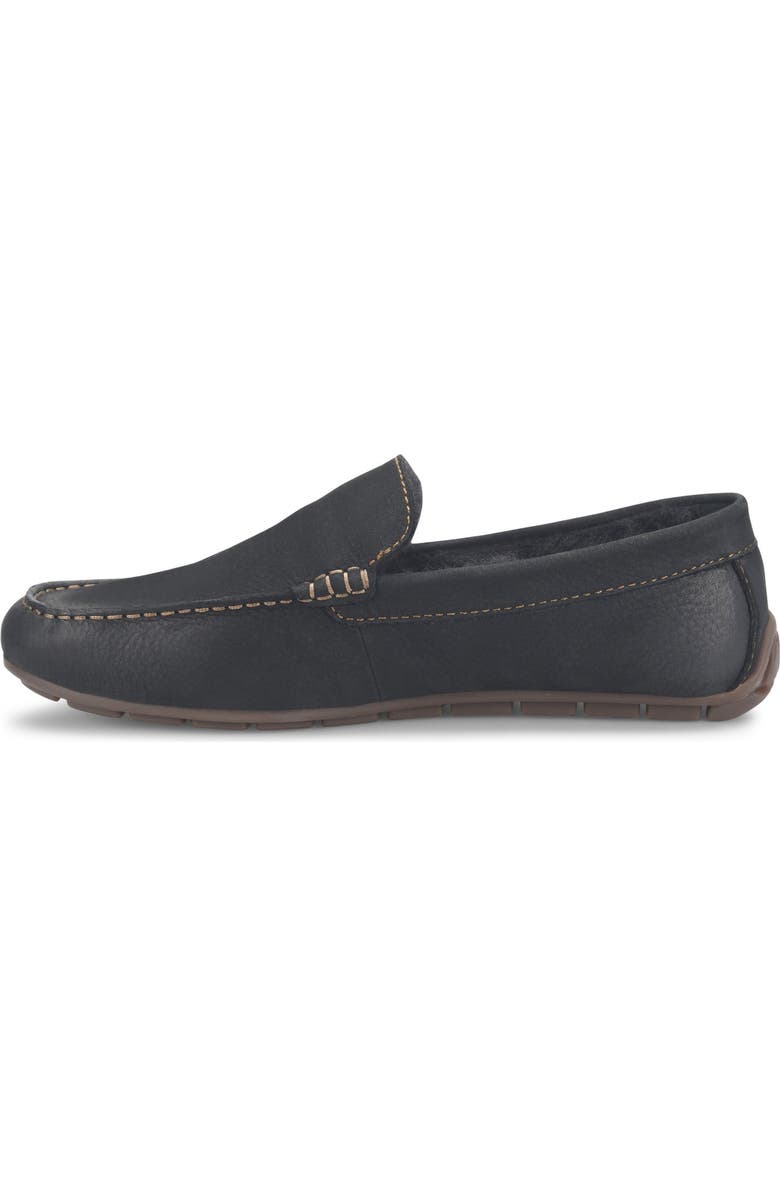 Børn Allan Genuine Shearling Moc Slipper, Alternate, color,