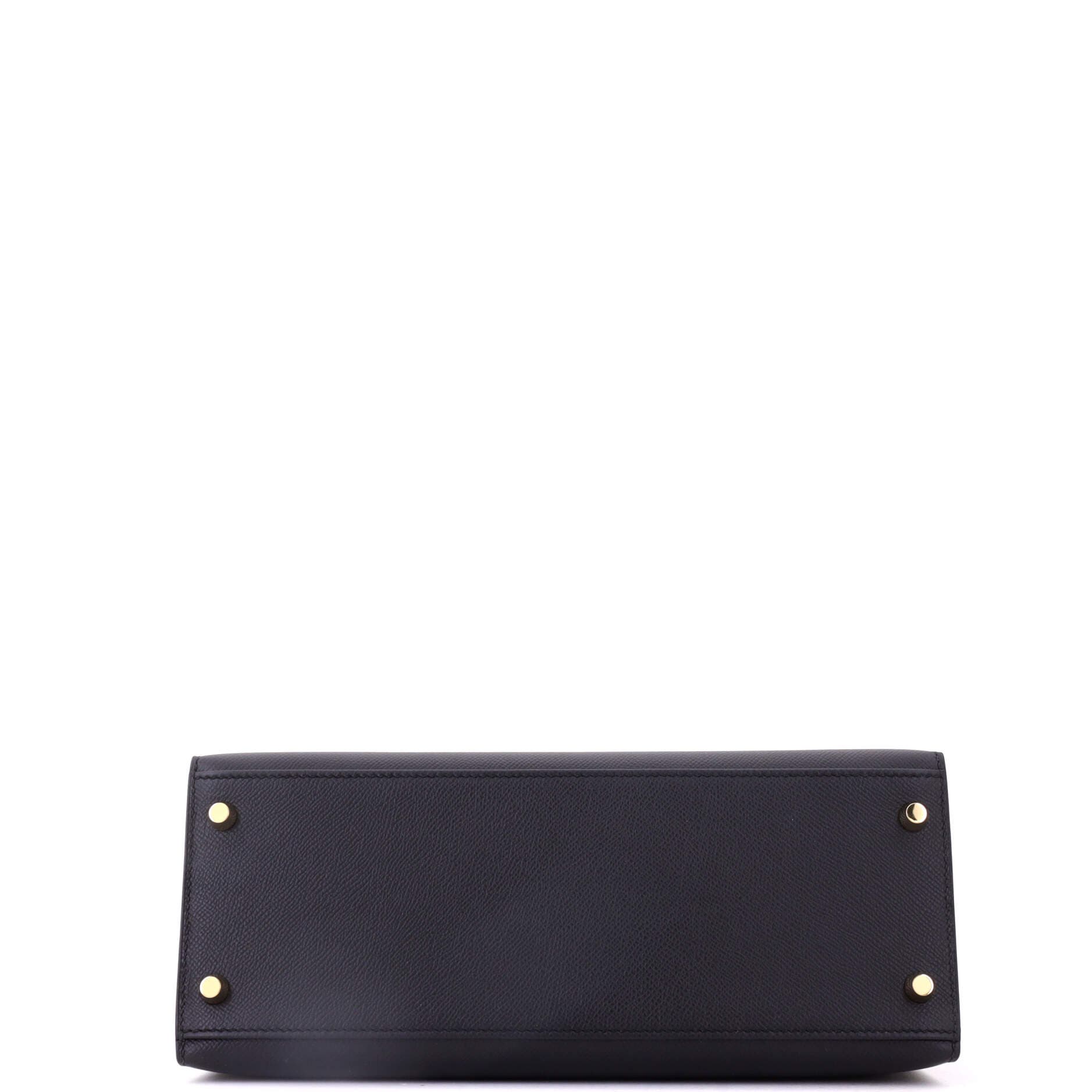 Kelly Handbag Black Epsom with Gold Hardware 28, Alternate, color, Noir