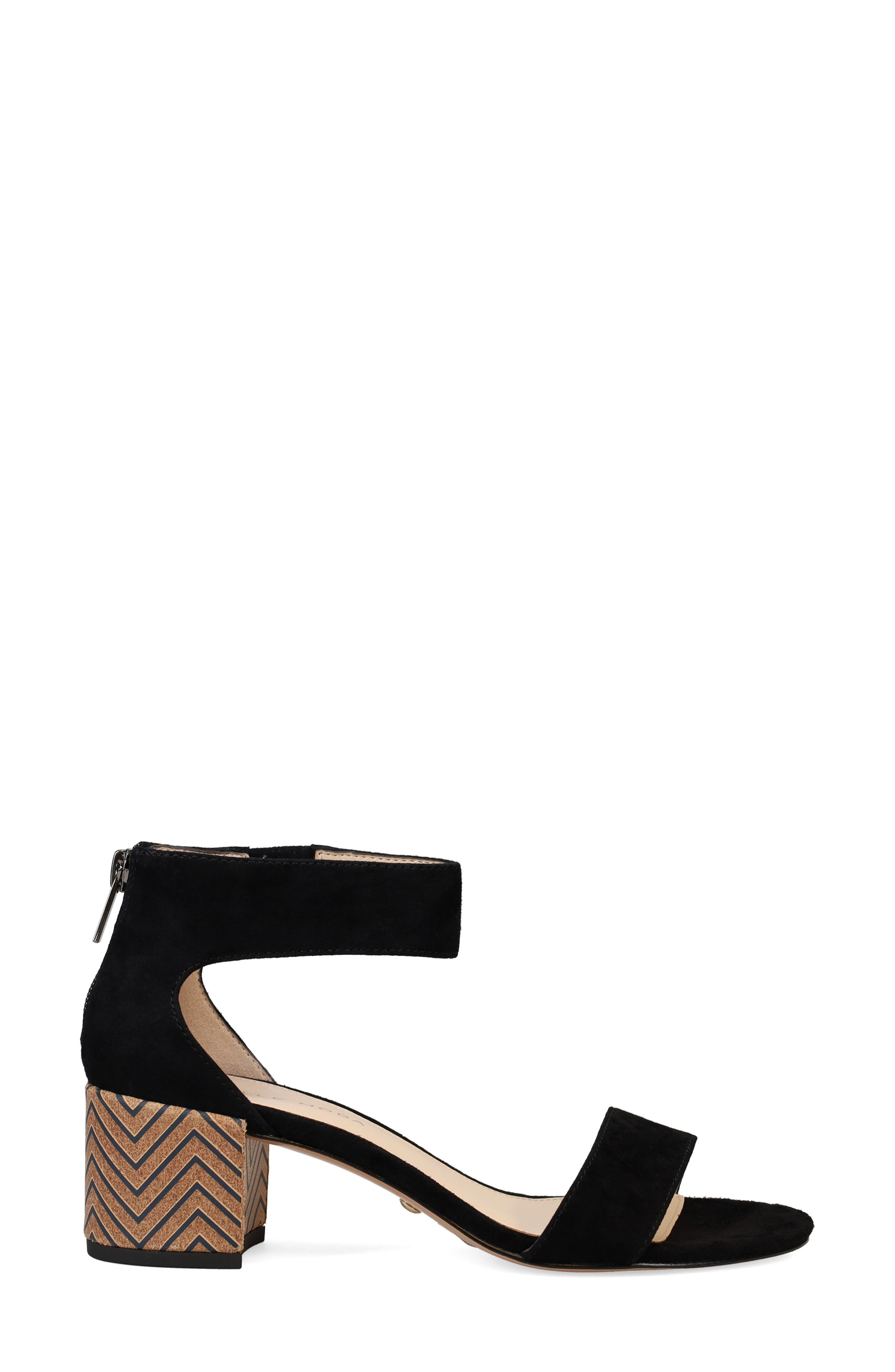 Pelle Moda Ankle Strap Sandal, Alternate, color, 
