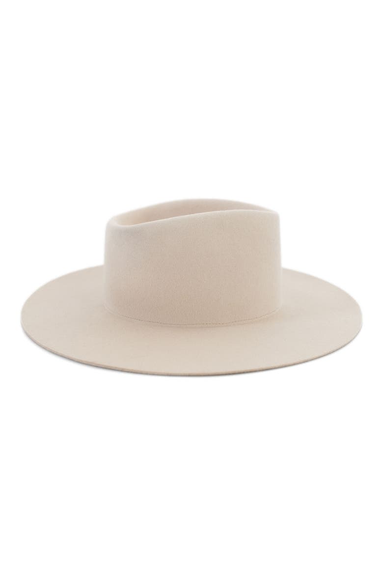 Dakota Wide Brim Felt Hat, Alternate, color, CREAM
