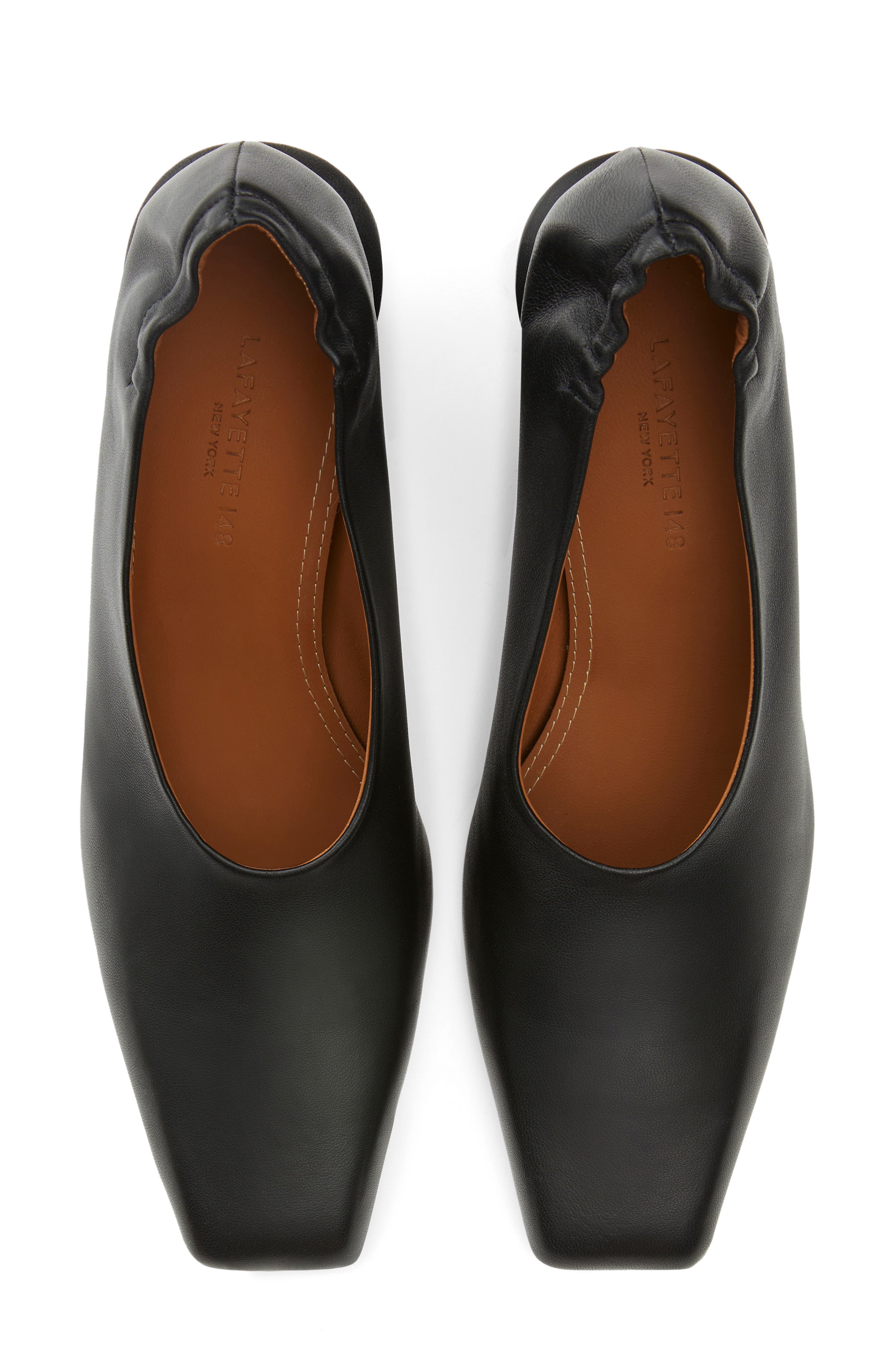 Lafayette 148 New York Julia Block Heel Square Toe Pump, Alternate, color, 