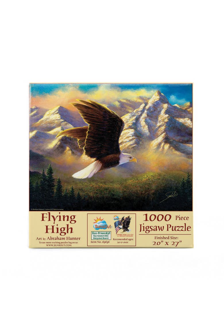 Flying High 1000 piece Jigsaw Puzzle for Adults, Alternate, color, Multicolor
