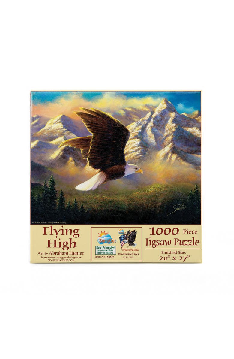 Sunsout Flying High 1000 piece Jigsaw Puzzle for Adults, Alternate, color, Multicolor