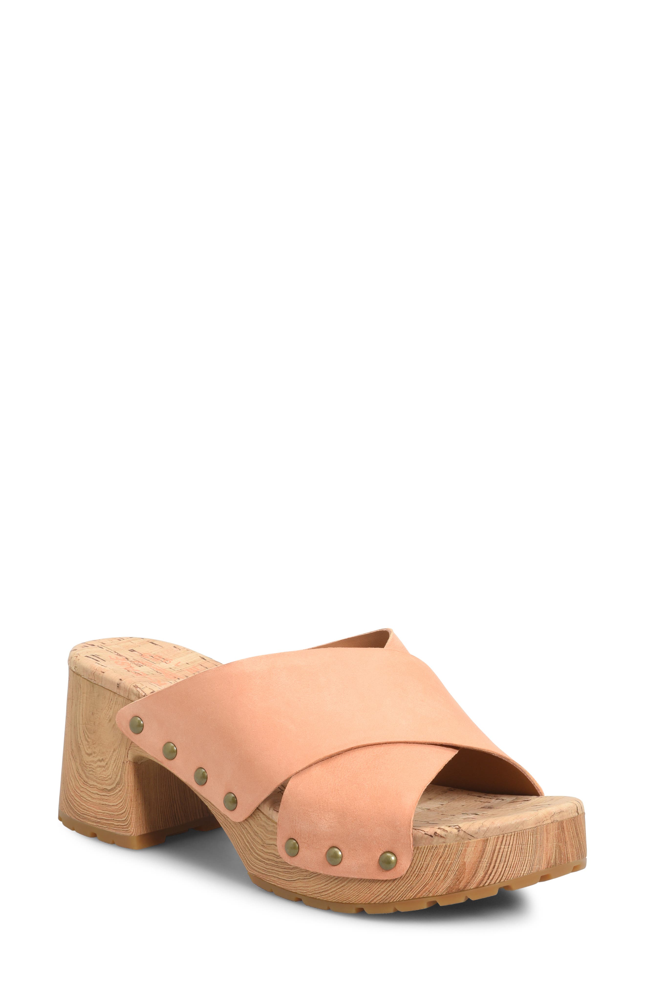 Tatum Slide Sandal, Main, color, ORANGE F/ G