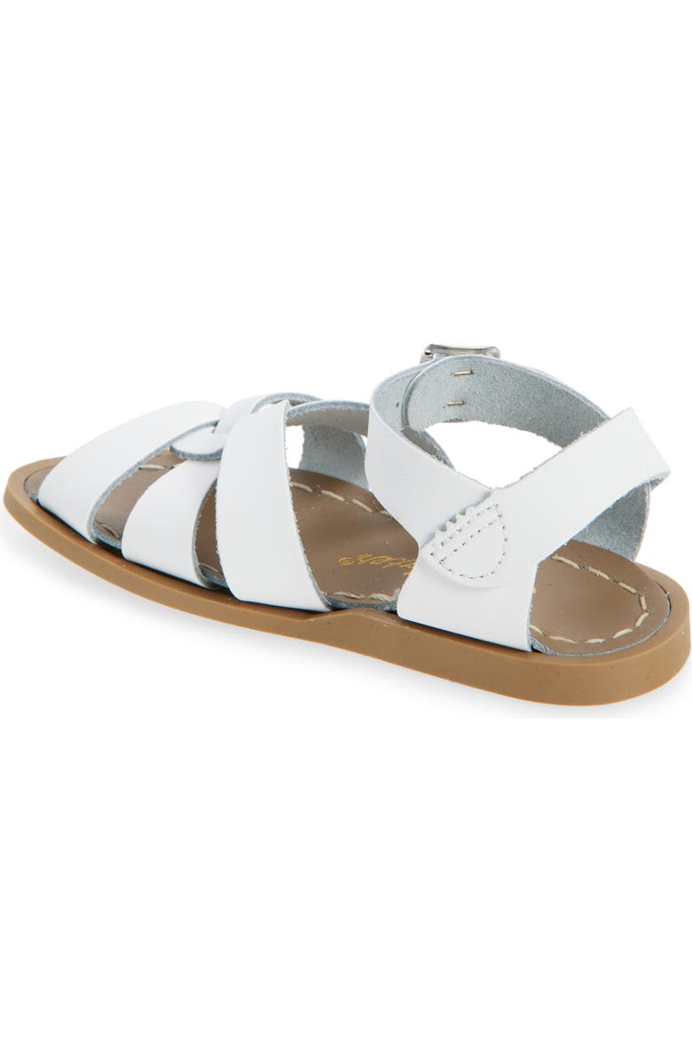 Salt Water Sandals by Hoy Kids' Salt Water Ankle Strap Sandal, Alternate, color, White