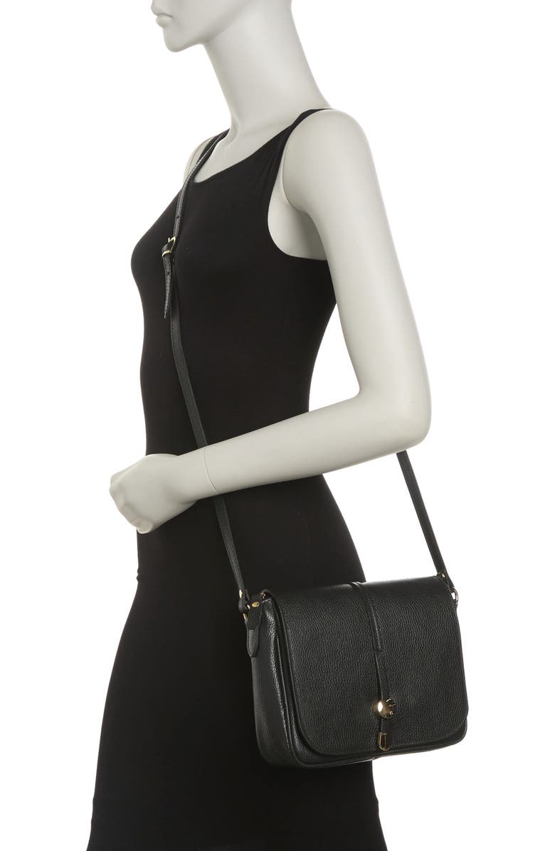RENATA CORSI Leather Shoulder Bag, Alternate, color,