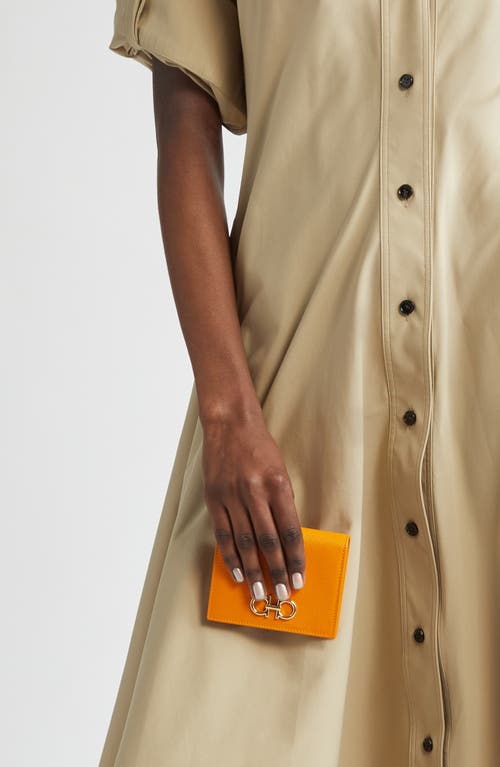 Ferragamo Gancini Leather French Wallet
