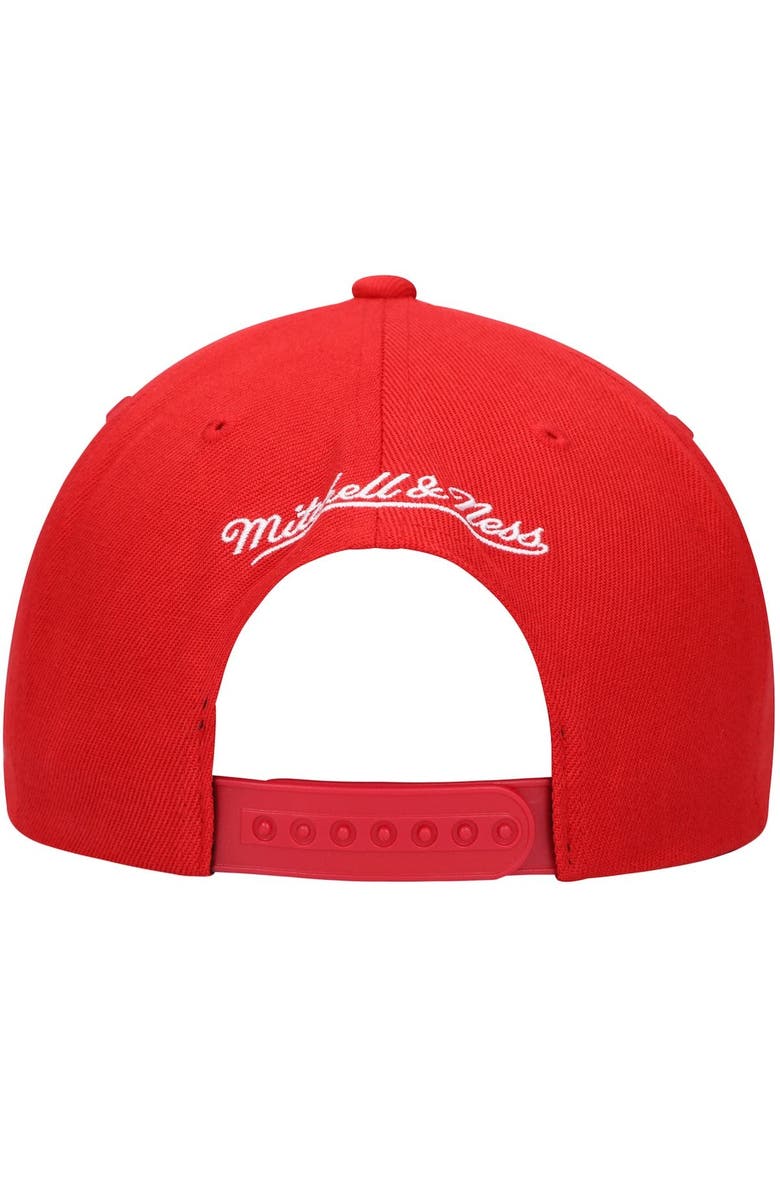 Mitchell & Ness Men's Mitchell & Ness Red Chicago Bulls Team Hardwood Classics 1992 NBA Finals Patch Snapback Hat, Alternate, color, 