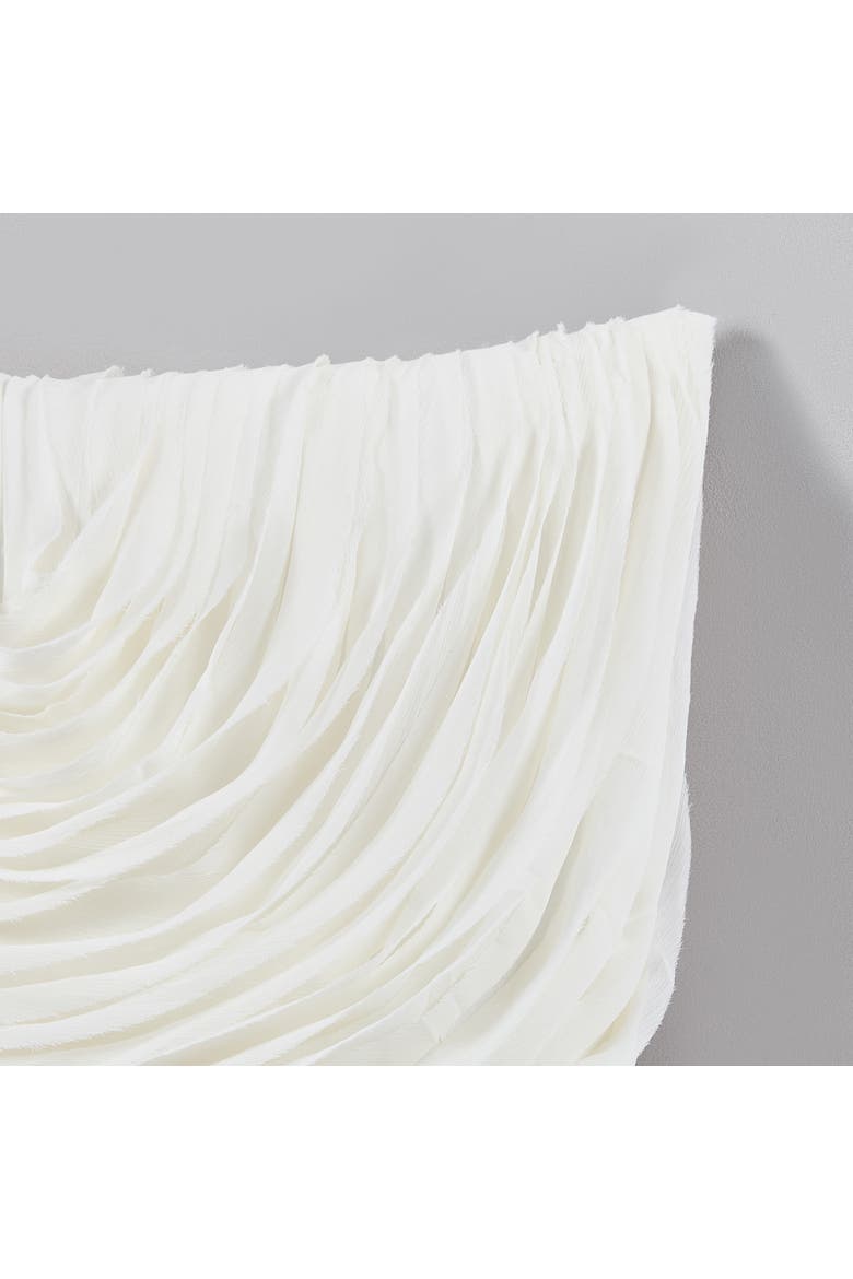 Veils Pillow Cover, Alternate, color, Cream