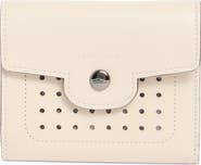 Longchamp Leather Flap Card Case
