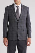 Armani Collezioni Plaid Virgin Wool & Silk Blazer