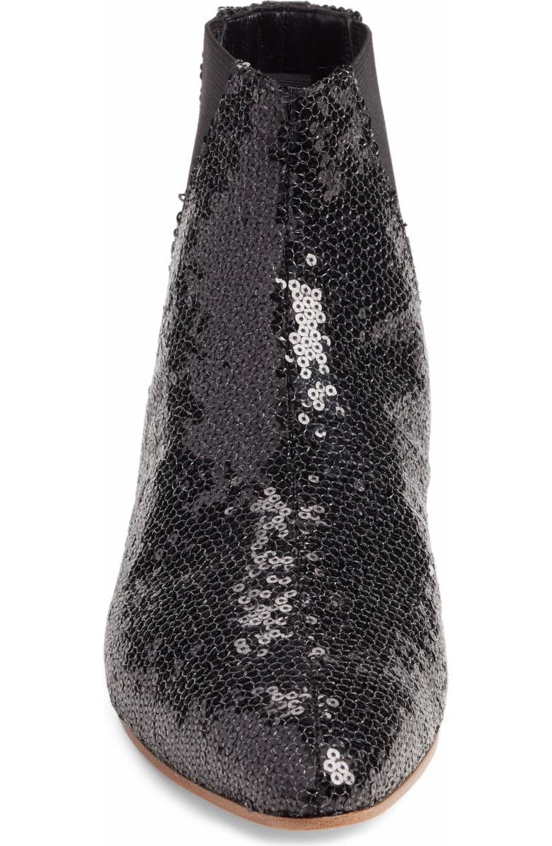 Loewe Sequin Chelsea Bootie, Alternate, color,