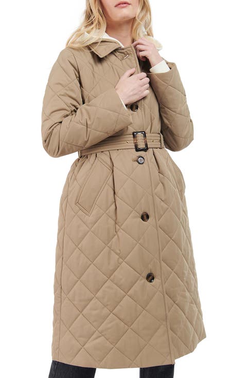 Cordelia Quilted Longline Jacket