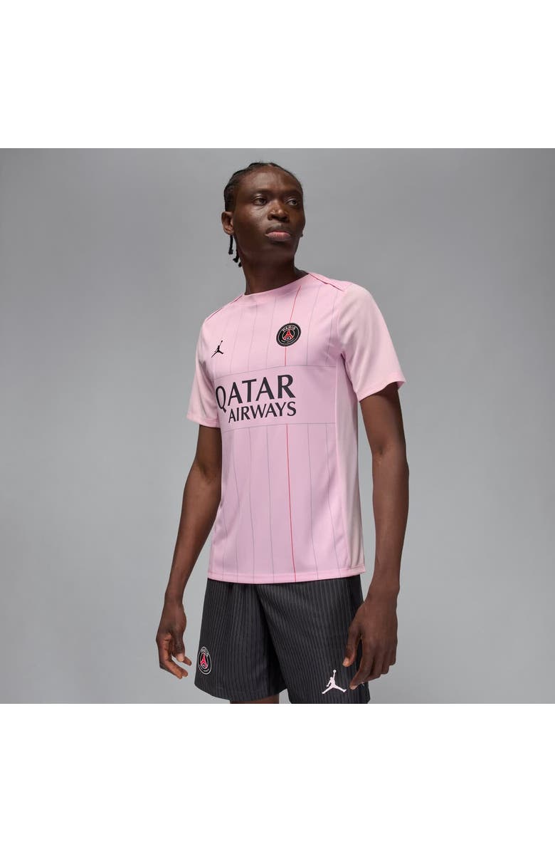 Nike Men's Nike  Pink Paris Saint-Germain Academy Pro Pre-Match Dri-FIT Top, Main, color, Pink