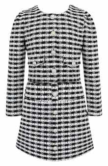 Kids' 2-Piece Boucle Dress and Jacket Set