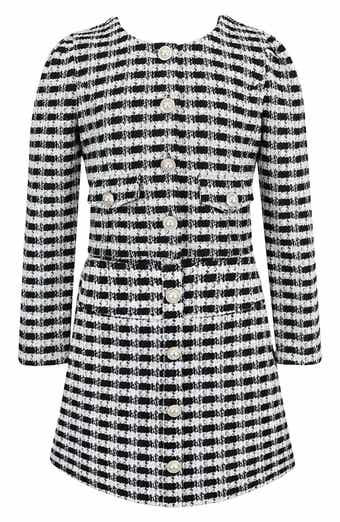 Kids' 2-Piece Boucle Dress and Jacket Set