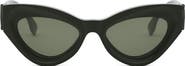 Fendi FF Diamonds 52mm Cat Eye Sunglasses
