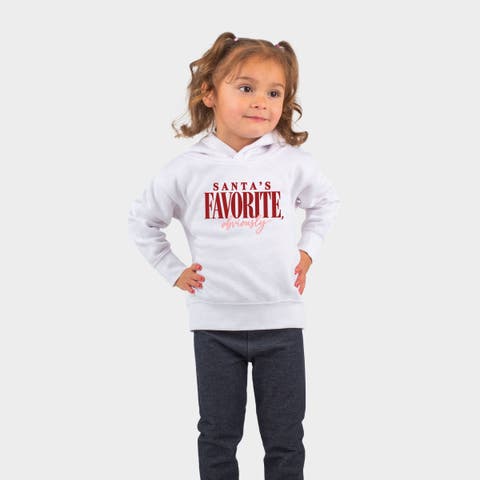 Santa's Favorite, Obviously Hoodie Toddler