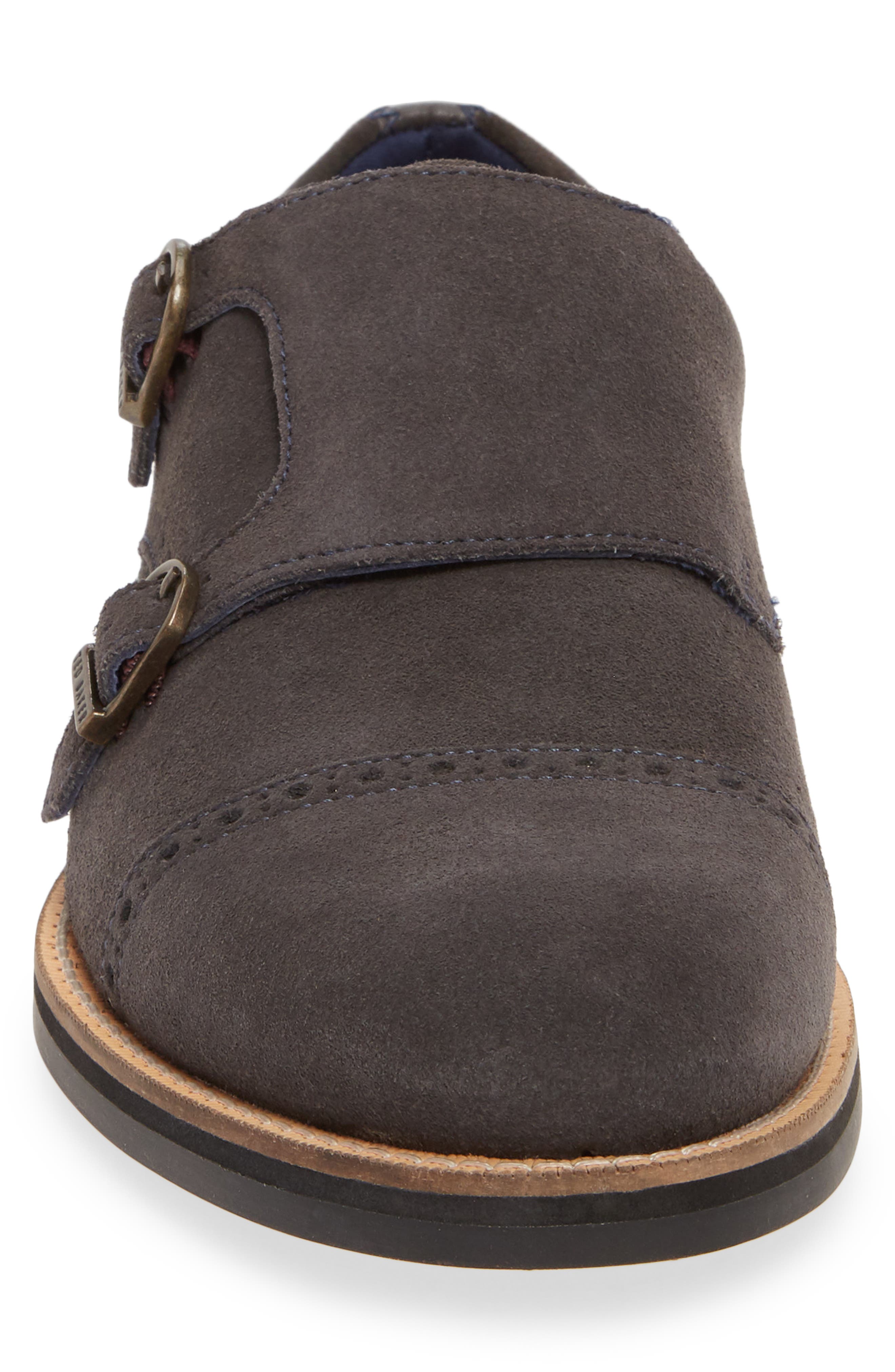 Ted Baker London Clippt Double Monk Strap Shoe, Alternate, color, 