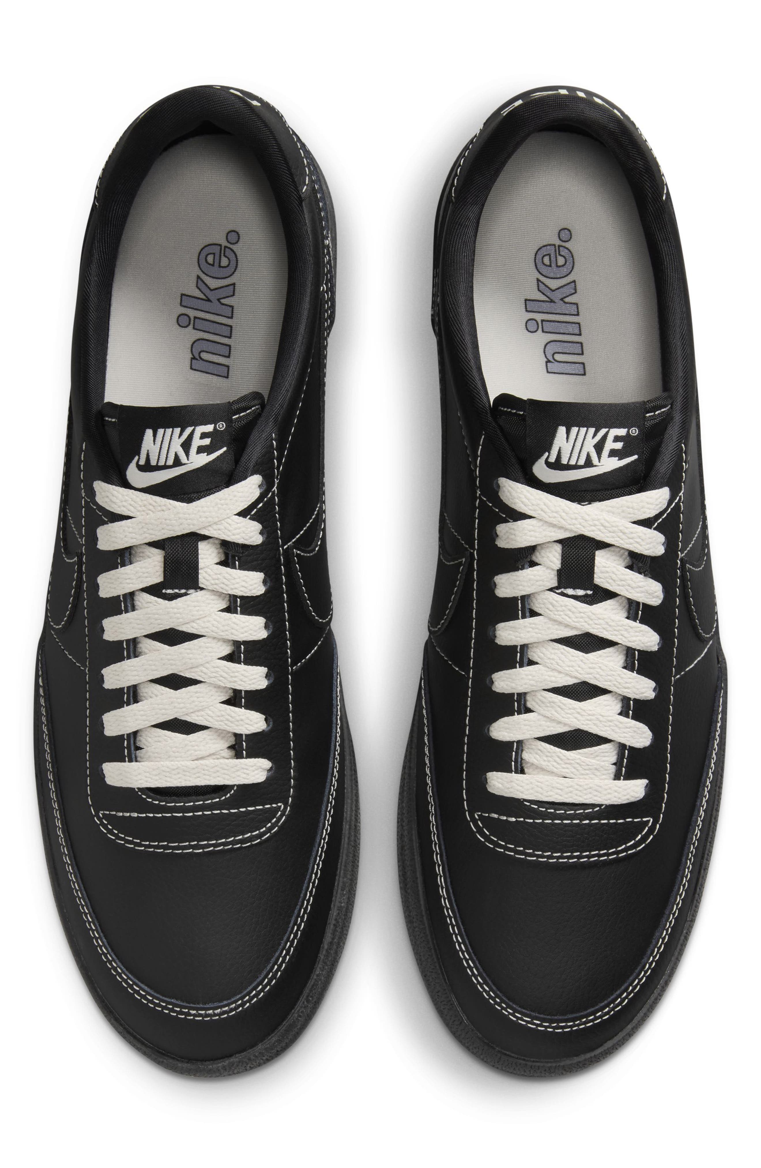 Killshot 2 Leather Sneaker, Alternate, color, BLACK/ BLACK/ PHANTOM