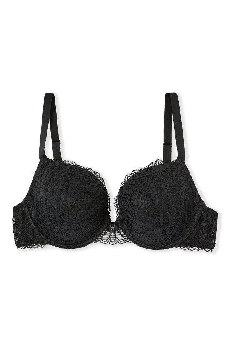 Virtuose N°5 Classique Underwire Bra, Alternate, color, BLACK