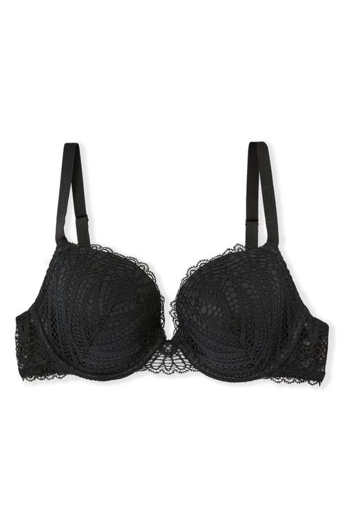 Etam Virtuose N°5 Classique Underwire Bra In Black