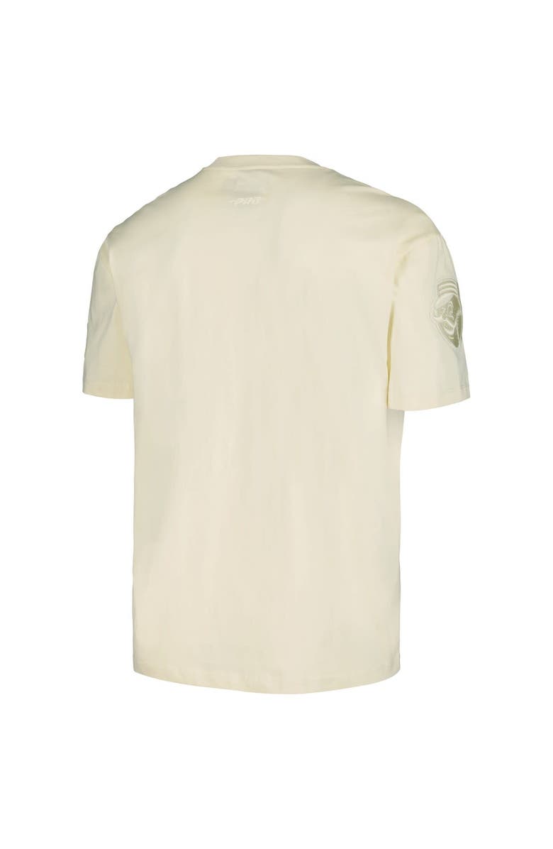 PRO STANDARD Men's Pro Standard Cream Cincinnati Reds Neutral CJ Dropped Shoulders T-Shirt, Alternate, color, Cream