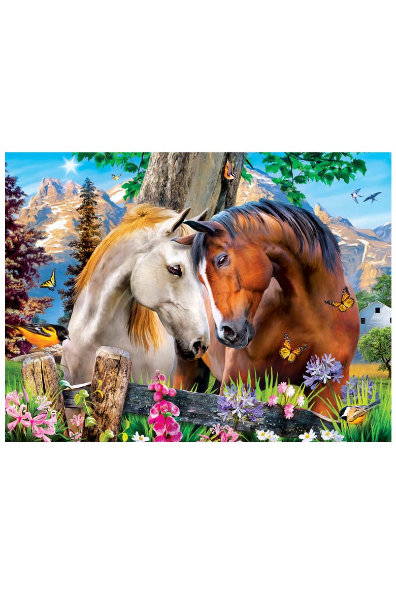 Mountain Meadow Farm 300 Piece Puzzle, Alternate, color, Multicolor
