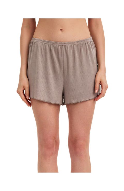 Summer Lounge Pointelle Shorts