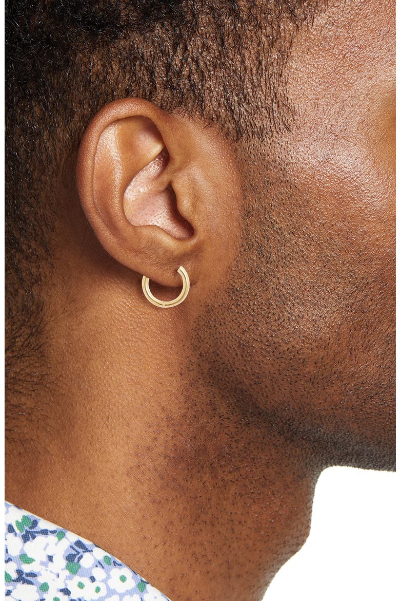 Demi Fine Everyday Huggie Hoop Earrings, Alternate, color, GOLD