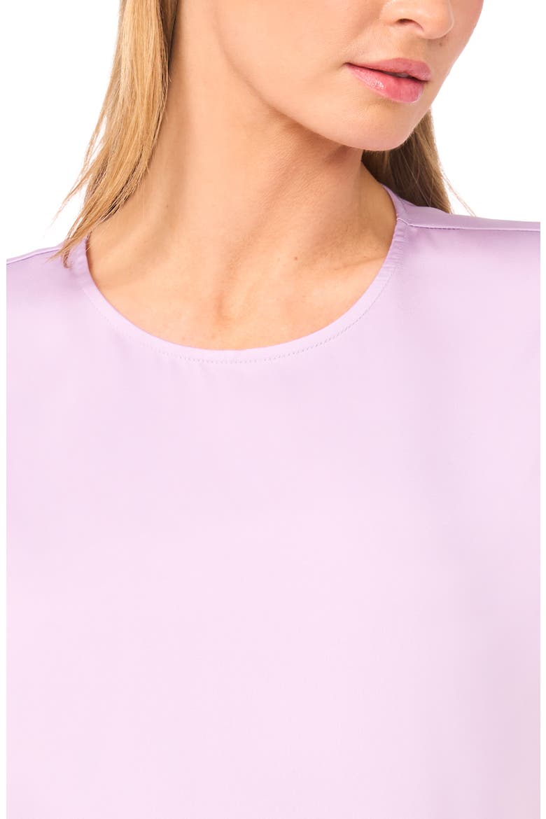 Print Cap Sleeve Blouse, Alternate, color, SOFT LAVENDER