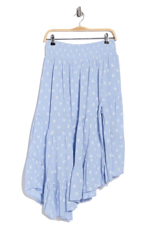 Tiered Asymmetric Skirt