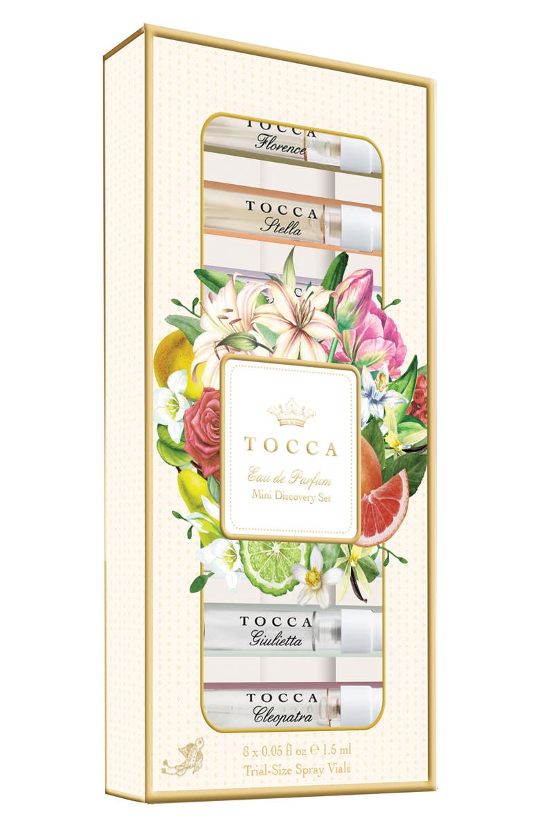 TOCCA Travel Size Eau de Parfum Discovery Set USD $28 Value, Main, color, 