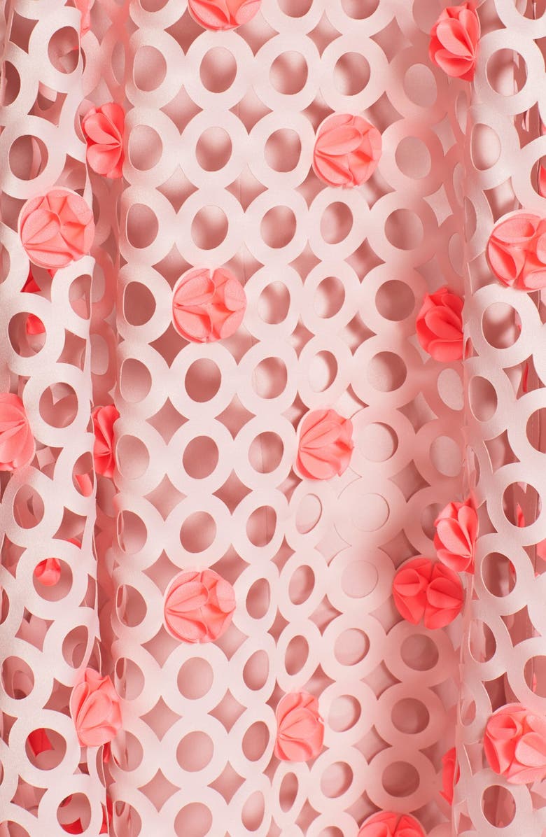 Paskal Laser Cut Trapeze Dress, Alternate, color,