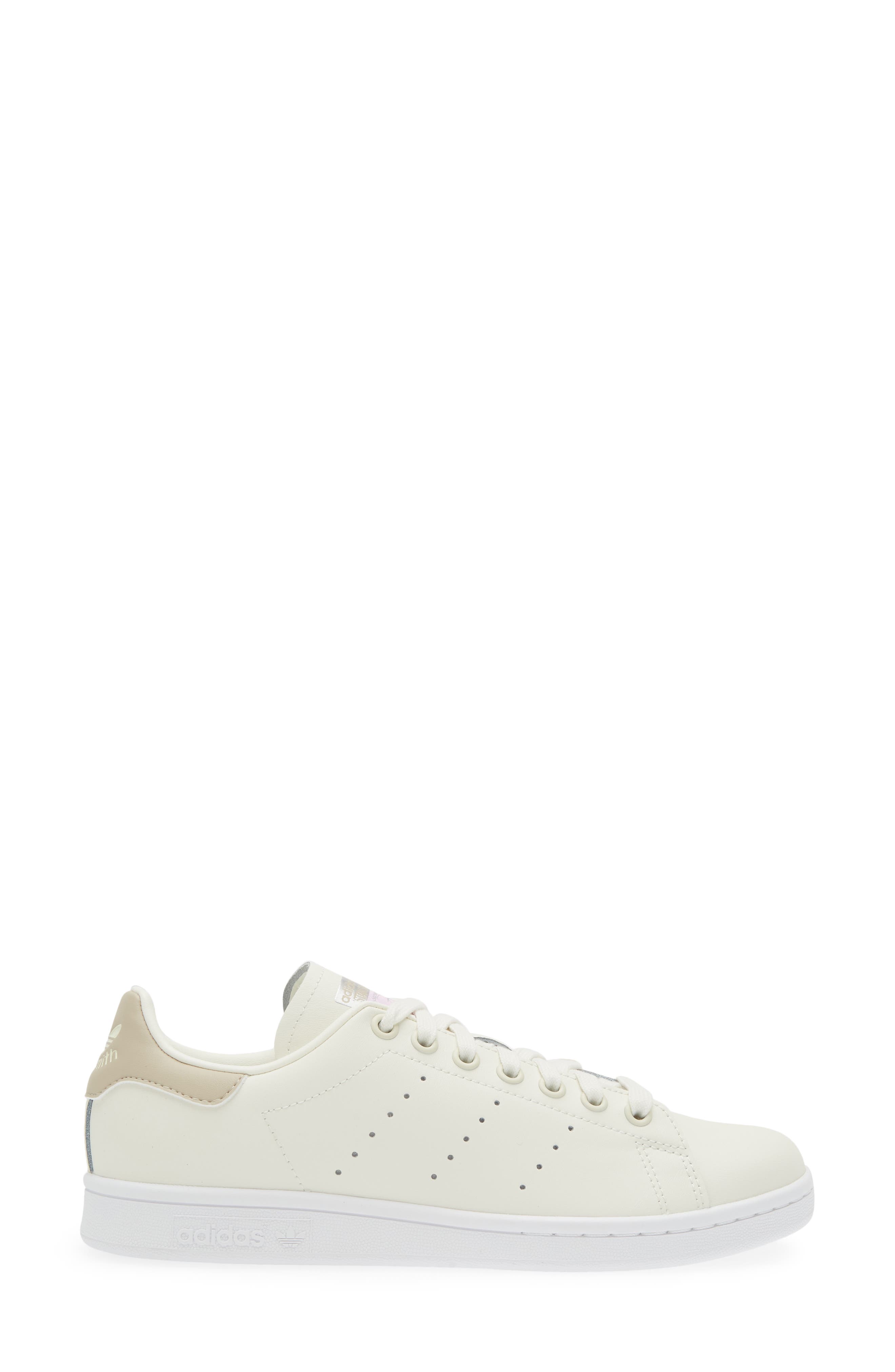 adidas Primegreen Stan Smith Sneaker, Alternate, color, Off White/ Beige/ Silver