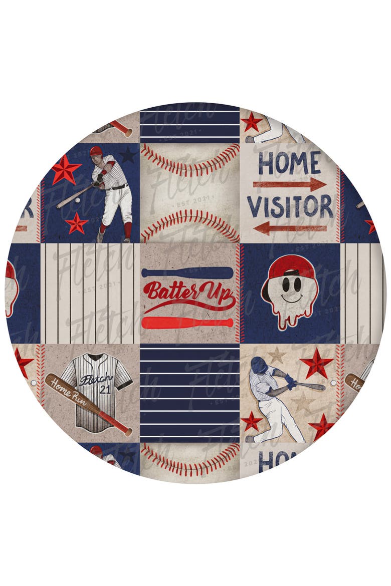 Field of Dreams Snoozer, Alternate, color, Blue/ Cream