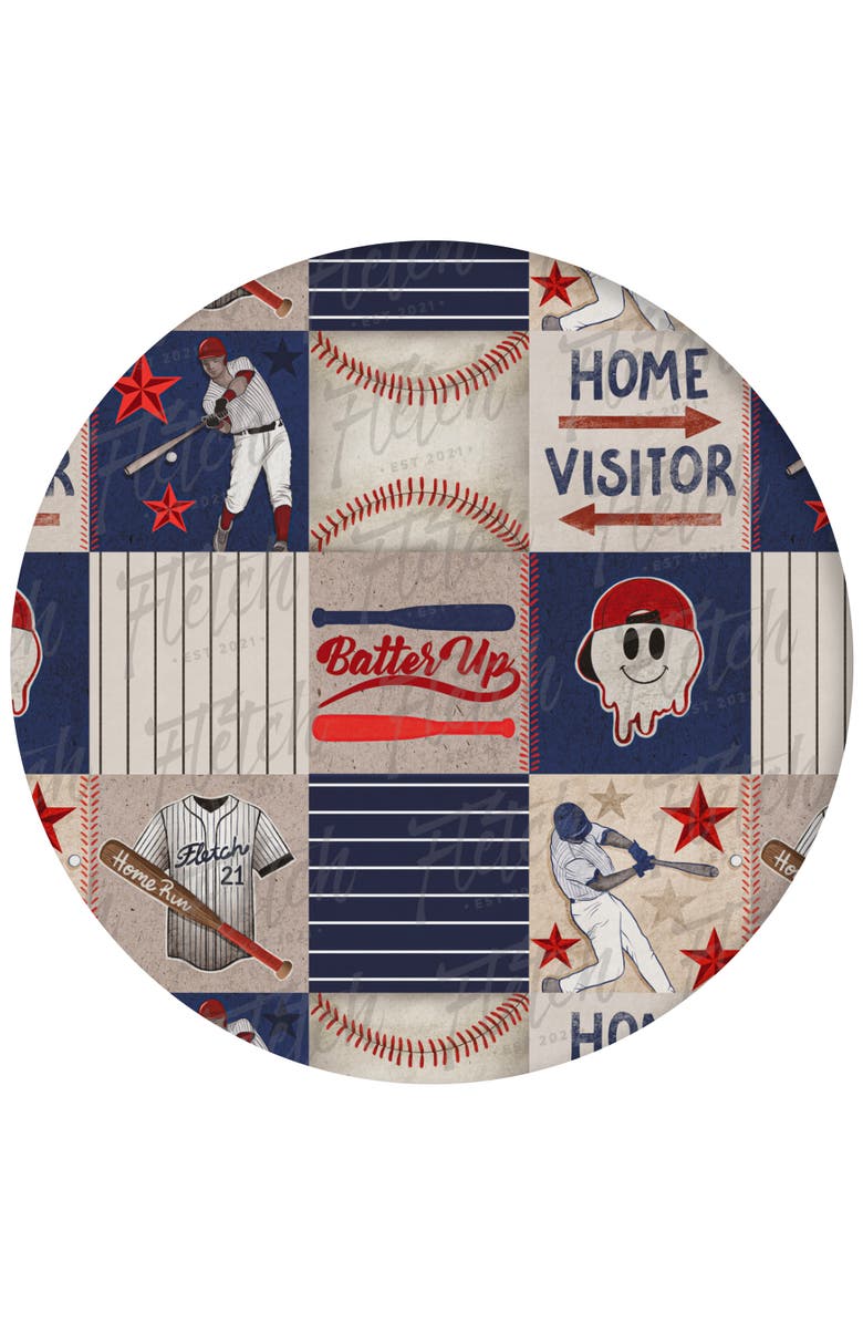 Fletch Field of Dreams Snoozer, Alternate, color, Blue/ Cream